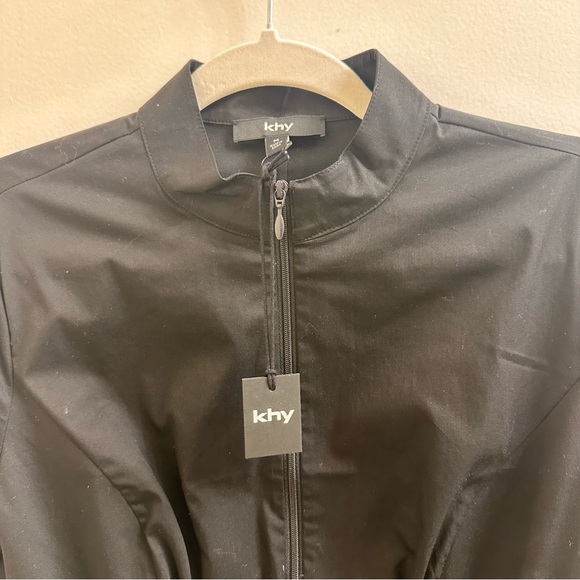 NWT Khy Black Longsleeve Top Size Medium / Kylie Jenner - Picture 3 of 4